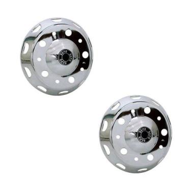 Imagem de Calota Iveco Americana Pneu Sem Câmara Aro 22,5 Par - Bepo