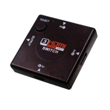Imagem de Switch Chaveador Divisor Hdmi de 3 Portas - Knup