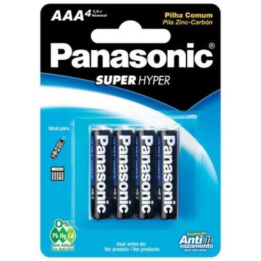 Imagem de Pilha Comum Aaa Com 4 R03ual/4b400 - Panasonic