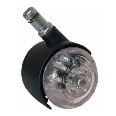 Imagem de Kit 5 Rodízios Roda Gel Anti-risco Pino 11mm P/ Cadeira Esc. - SQUADRO