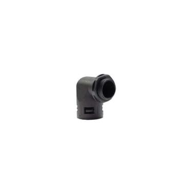 Imagem de Conector Poliamida Curvo Para Mangueira 3/4 Preto - UP Electonic - UP 