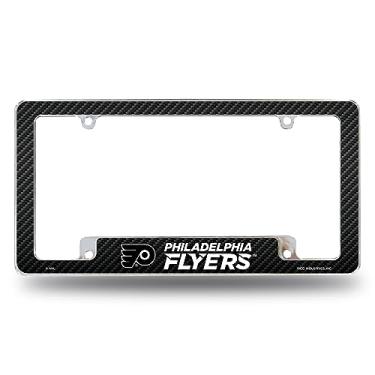 Imagem de Rico Industries NHL Philadelphia Flyers Preto 30,48 cm x 15,24 cm Moldura de placa automotiva para carro/caminhão/SUV