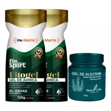 Imagem de Kit 2 FitoSport Gel de Arnica Fitogel + Gel Massageador de Alecrim - A