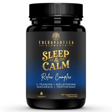 Imagem de Sleep &amp Calm Vegan 60 Cápsulas Therapeutica - THERAPEUTICA ELEMENTS