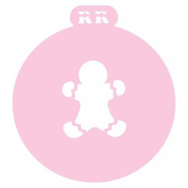 Imagem de Stencil Boneco de Gengibre - Ref.4085 - 1 unidade - RR Cortadores - Ri