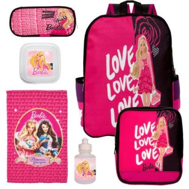 Imagem de Mochila Escolar Costa Juvenil Infantil Barbie Menina Toys 2U