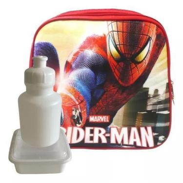 Imagem de Lancheira Térmica Homem Aranha Spiderman 2018 C/ Potinhos F4 - chinami
