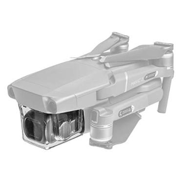Imagem de Ultimaxx Capa de lente gimbal Essential DJI Mavic 2 Pro, acessório protetor de câmera para capa de proteção segura, estabilizadores de suspensão suspensos transparentes