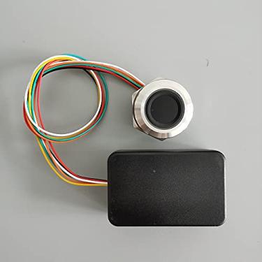 Imagem de Taidacent Placa de relé de interruptor de porta de carro de 2 canais biométrico, leitor de impressão digital, controle de acesso, relé de controle de 12 vdc, interruptor de ignição do carro (placa de