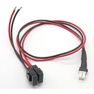 Imagem de Cabo de alimentação de onda curta 30A 1M fusível 4 pinos para ICOM IC-7000 FT450 FT950