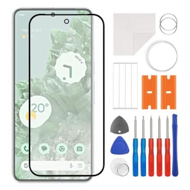 Imagem de SWARK Substituição da lente do painel externo de vidro frontal + OCA compatível com Google Pixel 9 Pro [6,3 polegadas] GR83Y, GEC77, GWVK6 (sem tela LCD e digitalizador de toque) com kit de reparo