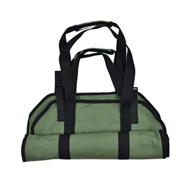 Imagem de Transportador de Lenha, Transportador de Toras para Lenha Transportador de Madeira para Lenha Com Zíperes Pano Oxford Resistente Portátil para Jardim, Piquenique, Camping,