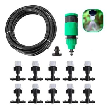 Imagem de Kit De Irrigação Por Aspersão Mangueira 10 Metros 10 Bicos - LORBEN