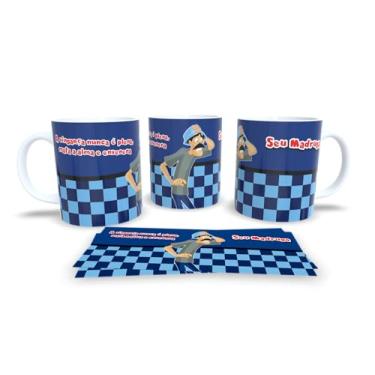 Imagem de Caneca Personalizada Seu Madruga Porcelana, 325ml