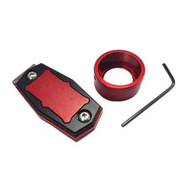 Imagem de Colaxi Piscina Pool Cue Solder, sinuca piscina piscina giz de giz de giz Pool de giz, Vermelho de Volta