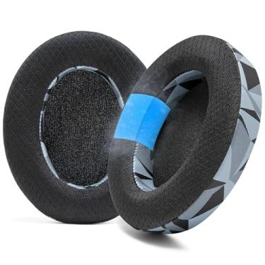 Imagem de WC Freeze Hd6Xx - Almofadas De Gel Refrescantes Para Sennheiser Hd6Xx, Hd58X, Hd600, Hd650, Hd660S, Hd660S2, Hd580, Hd565 E Mais, Feitas Pela Wicked Cushions, Extraconfortáveis E Frescas, Cinza Geo