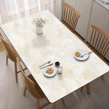 Imagem de WMLTZFUS Tapete de mesa antiescaldante, protetor de mesa, retangular, à prova de óleo, capa de mesa para mesa de jantar, cofre estilo escandinavo, tipo 04||70 x 120 cm