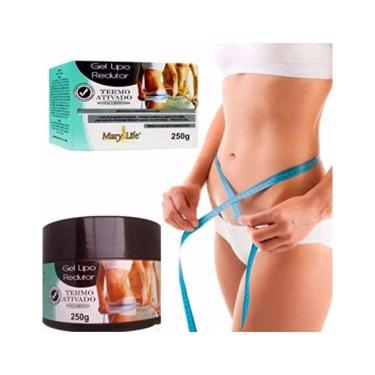 Imagem de Gel Lipo Redutor Termo Ativado Bio Instinto Mary Life: Kit 2 unidades