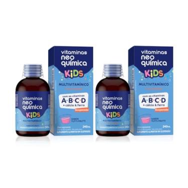 Imagem de Kit 2 Multivitamínico 240ml Neo Química Kids
