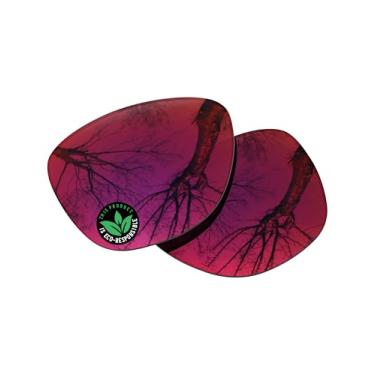 Imagem de Raydi Lentes de reposição de policarbonato para óculos de sol Ray-Ban Meta Skyler RW4010 52 mm - Espelho Midnight Sun - Polarizado