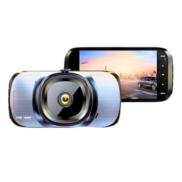 Imagem de Câmera Veicular DVR Full HD 1296p Frontal e Ré com Visão Noturna Sensor G de Impacto gravação em loop e suporte para cartão de memória de até 32GB