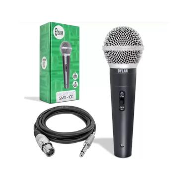 Imagem de Microfone Com Fio Profissional Dinâmico Cardióide Smd-100