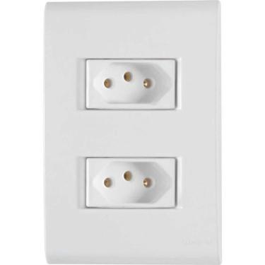 Imagem de Conjunto 2 Tomadas 2p+t - 20a - Liz Branca - Tramontina