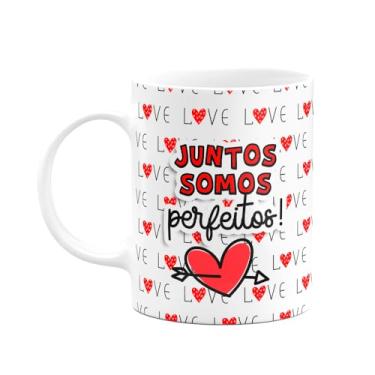 Imagem de JPS INFO, Caneca Namorados - Juntos somos perfeitos - Gatinhos Love