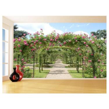 Imagem de Papel De Parede 3D Estrada Caminho Paisagem 3,5M Nes115 - Você Decora