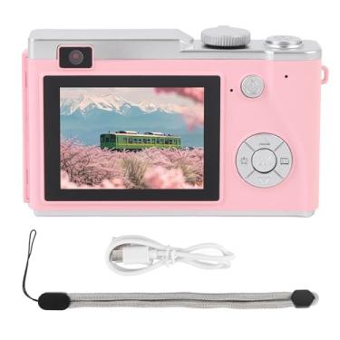 Imagem de Câmera digital de 64mp 4K Vídeo 16x Câmera compacta recarregável com zoom com preenchimento tela Anti Shake IPS para fotografia de viagem webcam abs 2.4inch (Sem cartão de memória)
