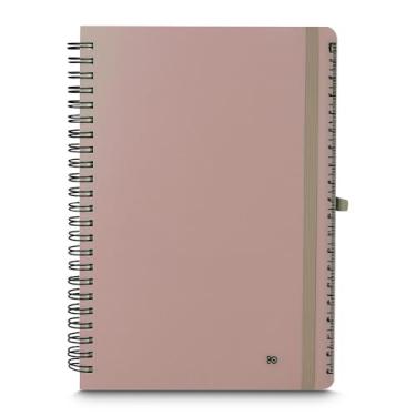 Imagem de Caderno Notas Executivo Compartimento Caneta 70 Folhas Bege