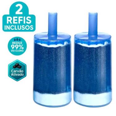 Imagem de Kit 2 Unidades - Vela Refil Para Filtro de Torneira Universal Ativi Fi
