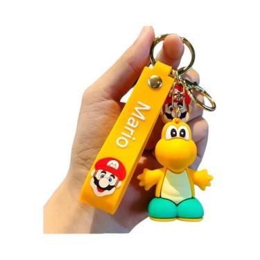 Imagem de Chaveiro 3D Super Mario Bros Para Crianças, Pingente De Bolsa Escolar,