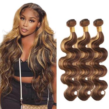 Imagem de Hair Weave ZevPiul Body Wave P4/27 Highlight 30 cm 35 cm 40 cm