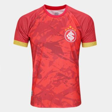 Imagem de Camisa Internacional RetrôMania Classic Masculina - Vermelho - Retrô M