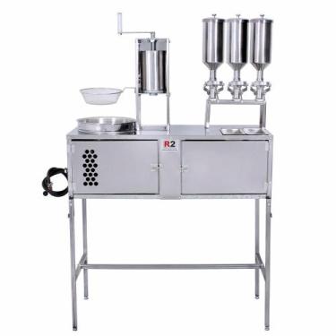 Imagem de Mesa de Churros R2 com Masseira Fuso e 3 Doceiras