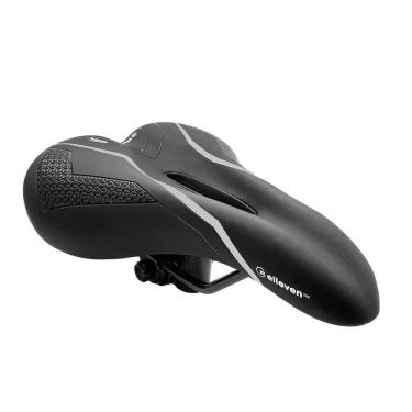 Imagem de Selim MTB Vazado Gel 268x174mm - Preto/Cinza
