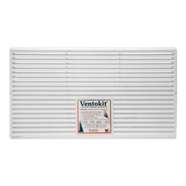 Imagem de Grade Ventilacao Superfície Pvc 44x24cm Com Tela Westaflex