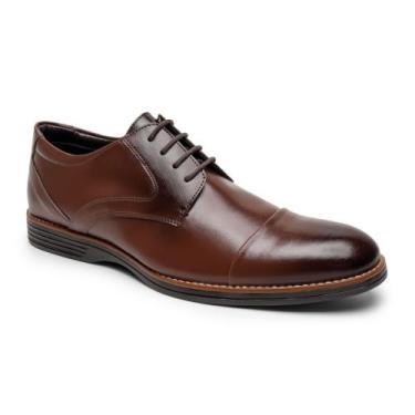 Imagem de Sapato Masculino Casual Derby de Amarrar Oxford Confortável Elegante M