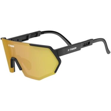 Imagem de X-TIGER Óculos De Sol Polarizados Para Beisebol Juvenil Uv400 Para Crianças, Meninos E Meninas, 8 A 12 Anos, Para Softball, Ciclismo, Óculos Esportivos