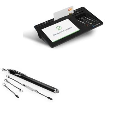Imagem de BoxWave Caneta Stylus compatível com PayJunction ZeroTouch Terminal – Caneta Stylus capacitiva EverTouch, ponta de fibra – Jet Black