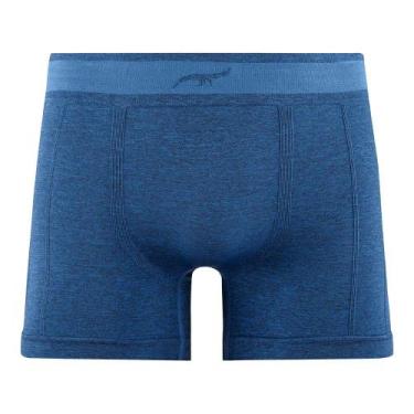 Imagem de Cueca Boxer Mescla sem Costura Azul Real Zee Rucci, P