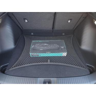 Imagem de Rede de carga de malha elástica automotiva estilo chão para Honda HR V LX Sport EX-L 2023-2025 - organizador e armazenamento de porta-malas premium - Rede de bagagem - Melhor organizador de carro para