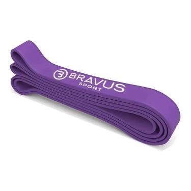 Imagem de 2X Super Band Forte Roxa 3.2 Barra Fixa Musculação Bravus Sp
