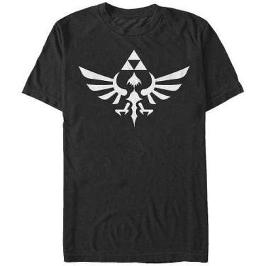 Imagem de Camisa Tri-Force Zelda Distressada - Rockinstone