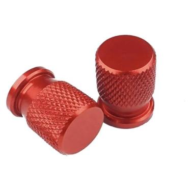 Imagem de Tampas de haste de válvula de pneu de roda de veículo CNC Dirt Bike Acessórios compatíveis com CRF 150 250 450 CRF150 R/F CR450 CRF230F CRF250 (sem logotipo vermelho)