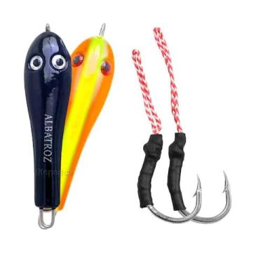 Imagem de Isca Artificial Albatroz Jig Sapinho (40g) - Várias Cores - Albatroz F