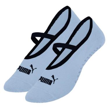 Imagem de Meia Puma Sapatilha Pilates Antiderrapante Feminina