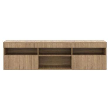 Imagem de Rack Suspenso Para Até 65 Fg3326 Com 2 Portas Rustic - MULTIMOVEIS