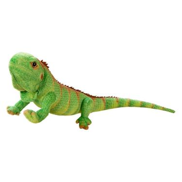 Imagem de Boneca de brinquedo de pelúcia Lizard 65 cm, camaleão realista de pelúcia macia